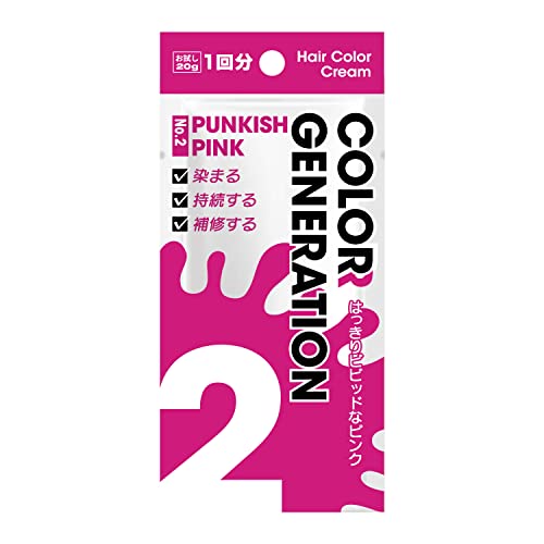 COLORR GENERATION Crème Colorante Punkish Pink 20g