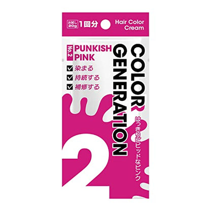 COLORR GENERATION Crème Colorante Punkish Pink 20g