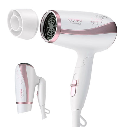 CONFU Hair Dryer 1200W with Adjustable Temperature and Lightweight Design