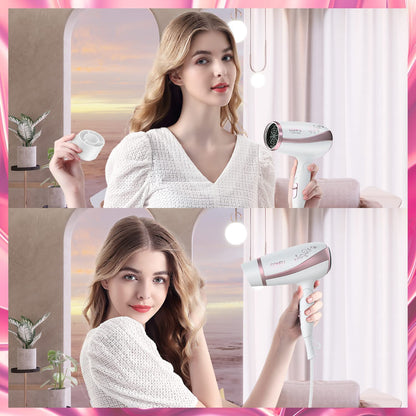 CONFU Hair Dryer 1200W with Adjustable Temperature and Lightweight Design