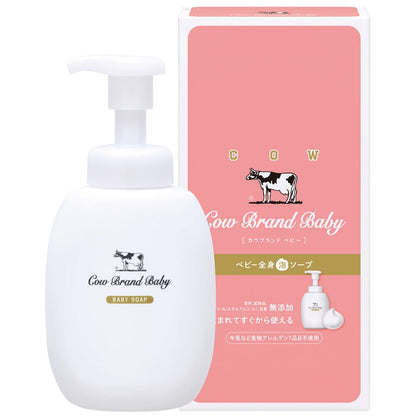 Cow Brand Baby All-over Foam Soap Gentle Formula 400mL