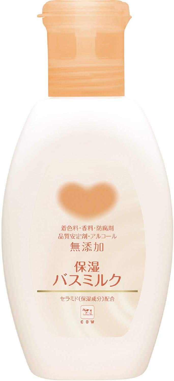 Cow Brand Unscented Bath Milk 560ml for Gentle Moisturizing Care