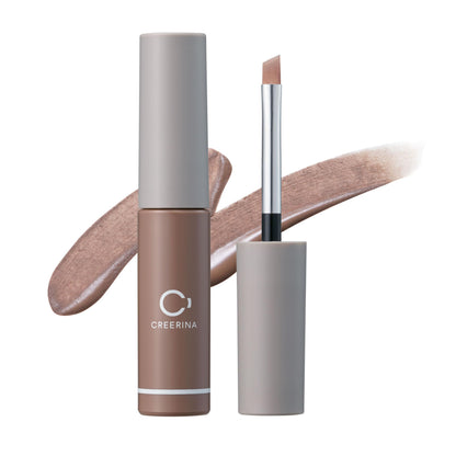 CREERINA Powdery Liquid Eyebrow Ash Gray for Effortless Brows