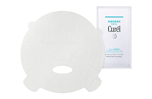 Curél Moisturizing Moist Repair Sheet Mask [Quasi-drug] White 4 sheets