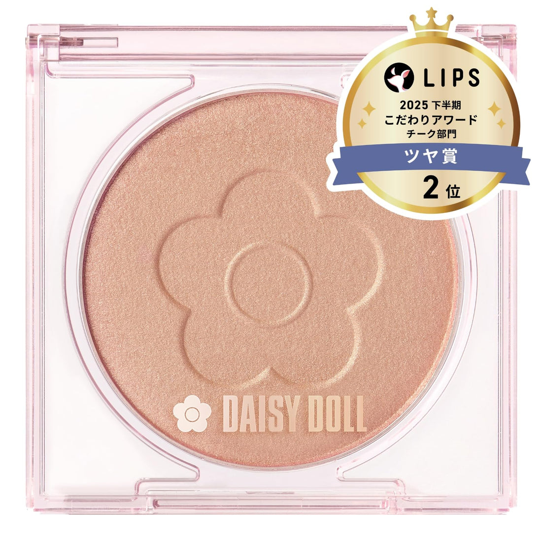 DAISY DOLL Powder Blush Bloom 01 Yūgure Cinnamon 7g for Natural Glow