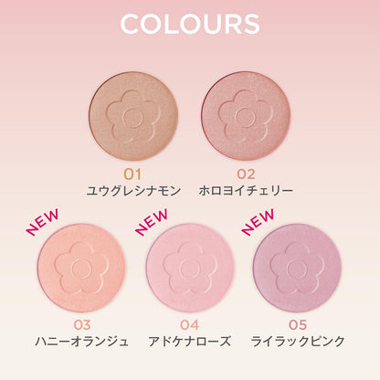 DAISY DOLL Powder Blush Bloom 03 Honey Orange 7g for Radiant Skin
