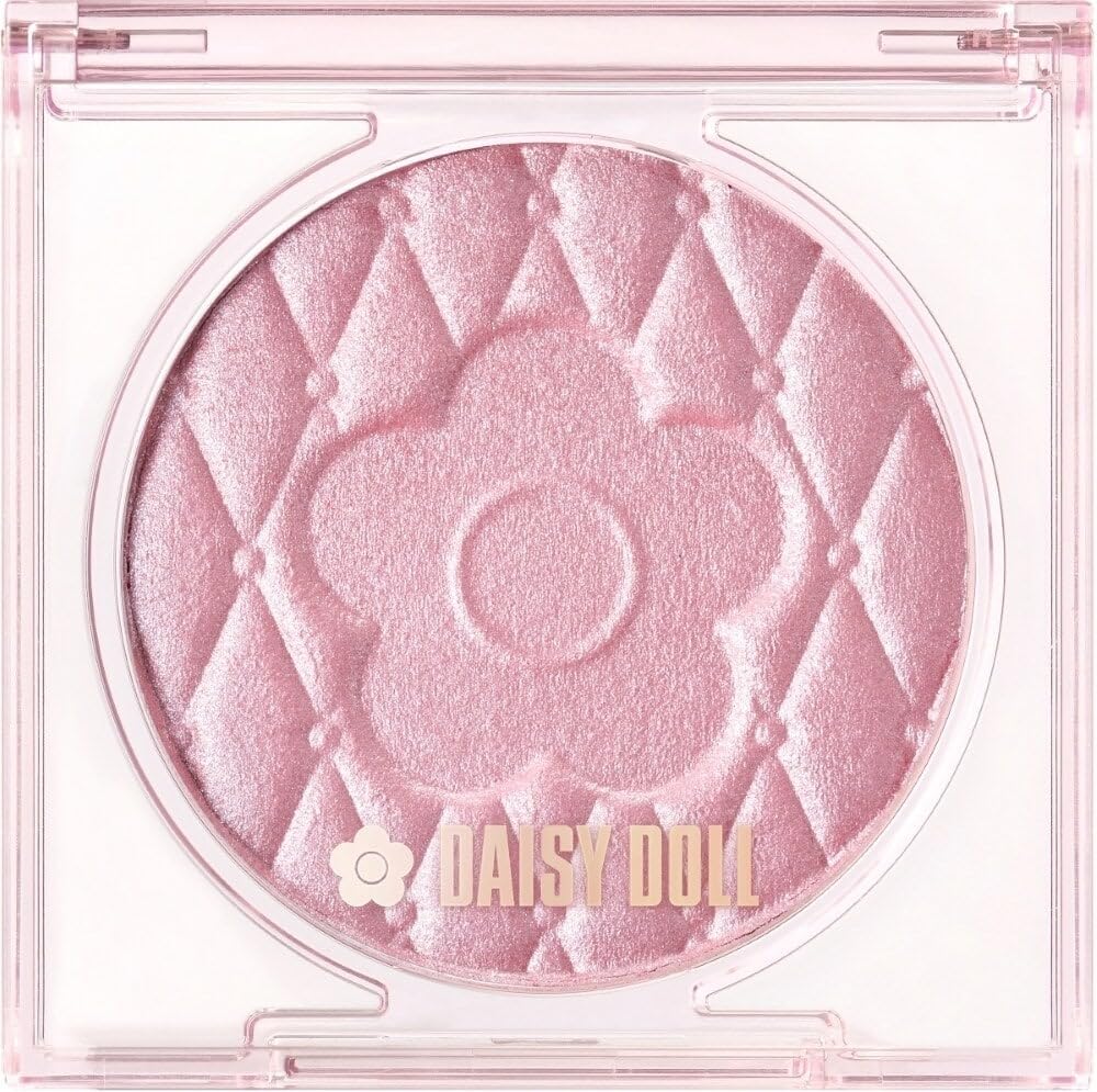 DAISY DOLL Powder Blush Bloom 07 Unubore Peach 7g for a Natural Glow