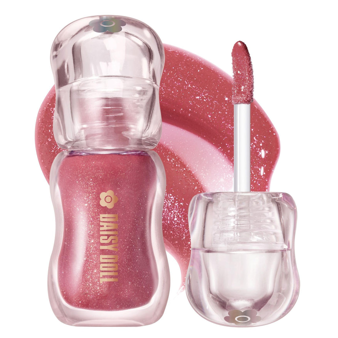 DAISY DOLL Lip Gloss with Ruby Berry Shine 4g