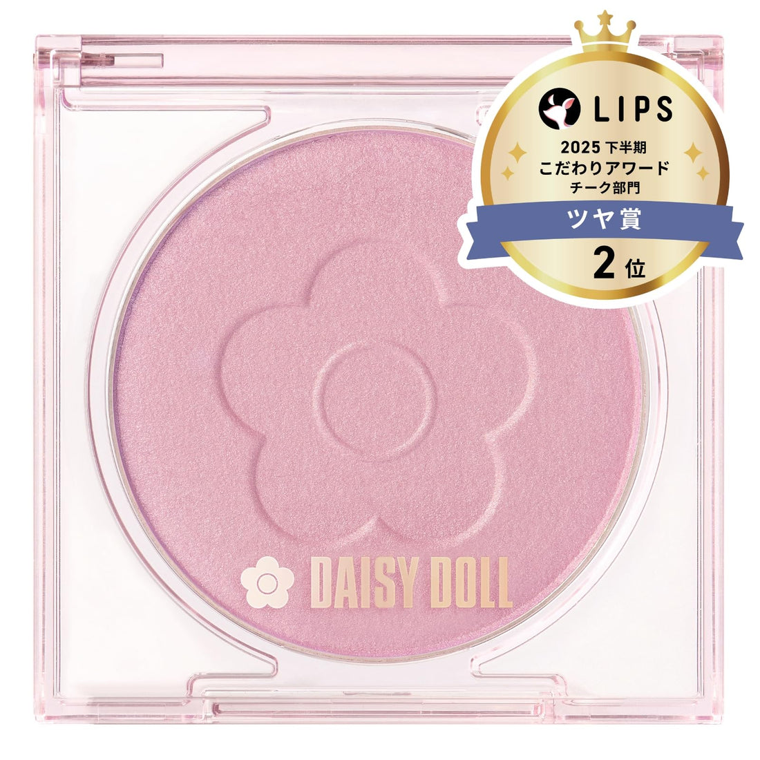 DAISY DOLL Powder Blush Bloom Lilac Pink 7g for a Natural Flush