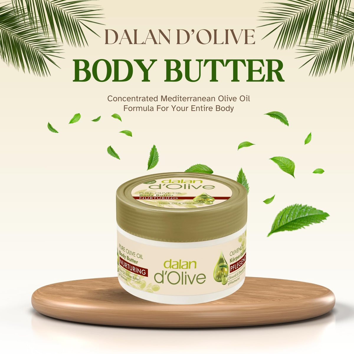 Dalan Doolive Olive Oil Body Butter 250ml for Nourishing Hydration