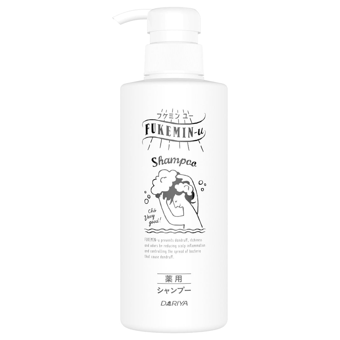 DARIYA Fukemin Shampoo 400ml for Flaky Scalp Care