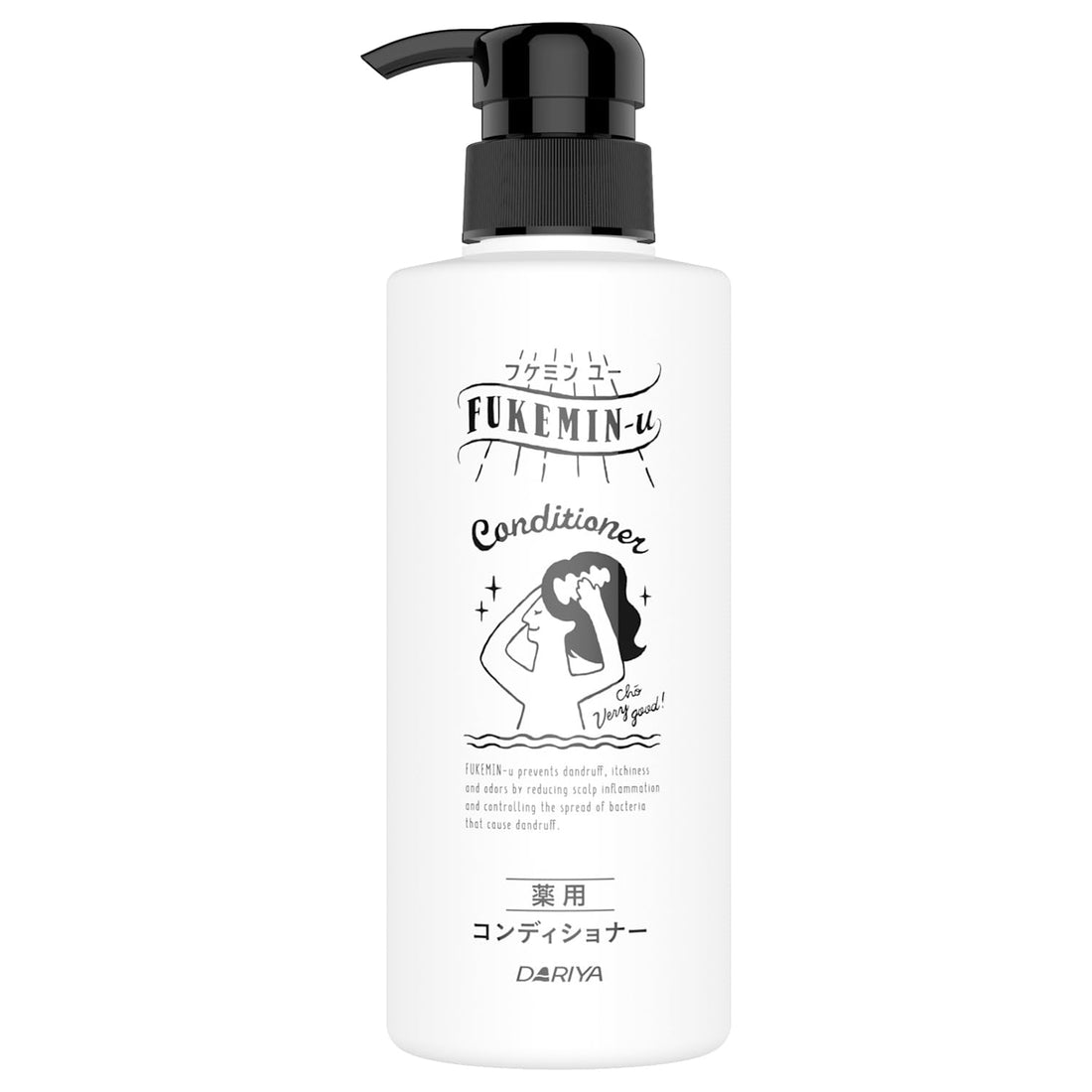 DARIYA Fukemin User Conditioner 400ml for Flaky Scalp Care