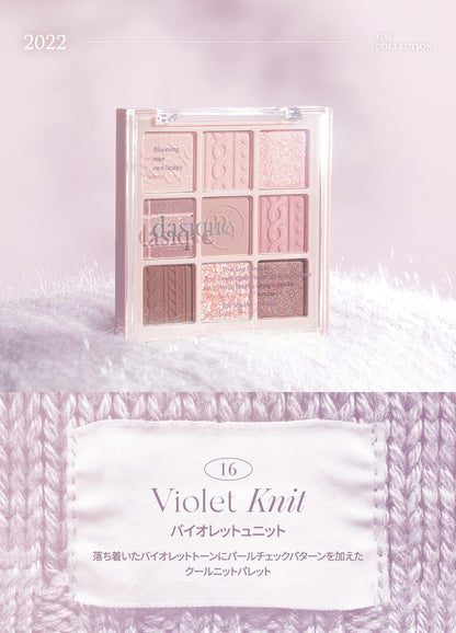 dasique Violet Knit Eyeshadow Palette 9 Colors for Stunning Looks