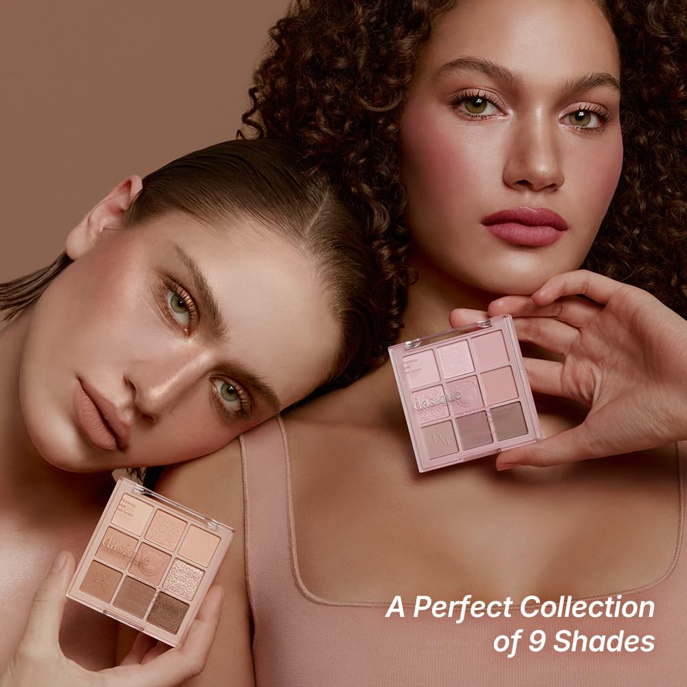 dasique Brown Bear 9-Color Eyeshadow Palette for Versatile Looks
