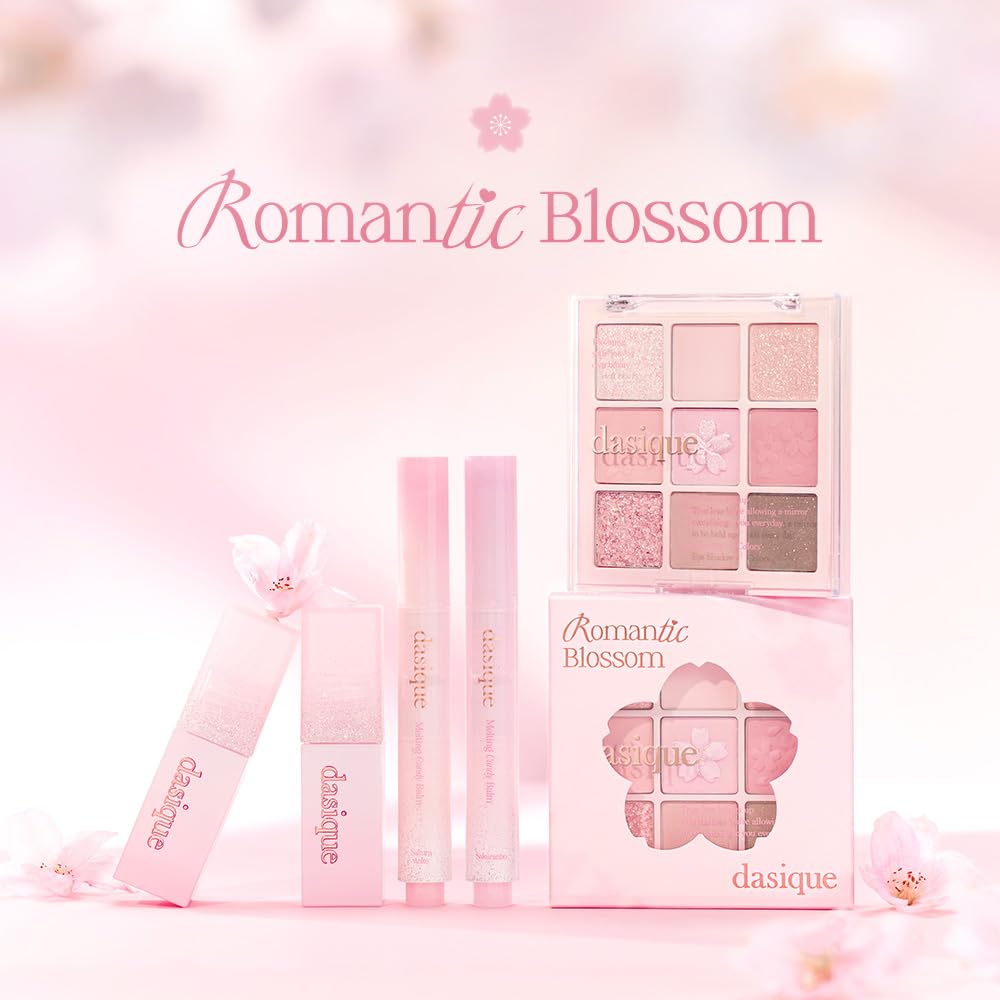 dasique Romantic Blossom 9-Color Eyeshadow Palette for Stunning Looks