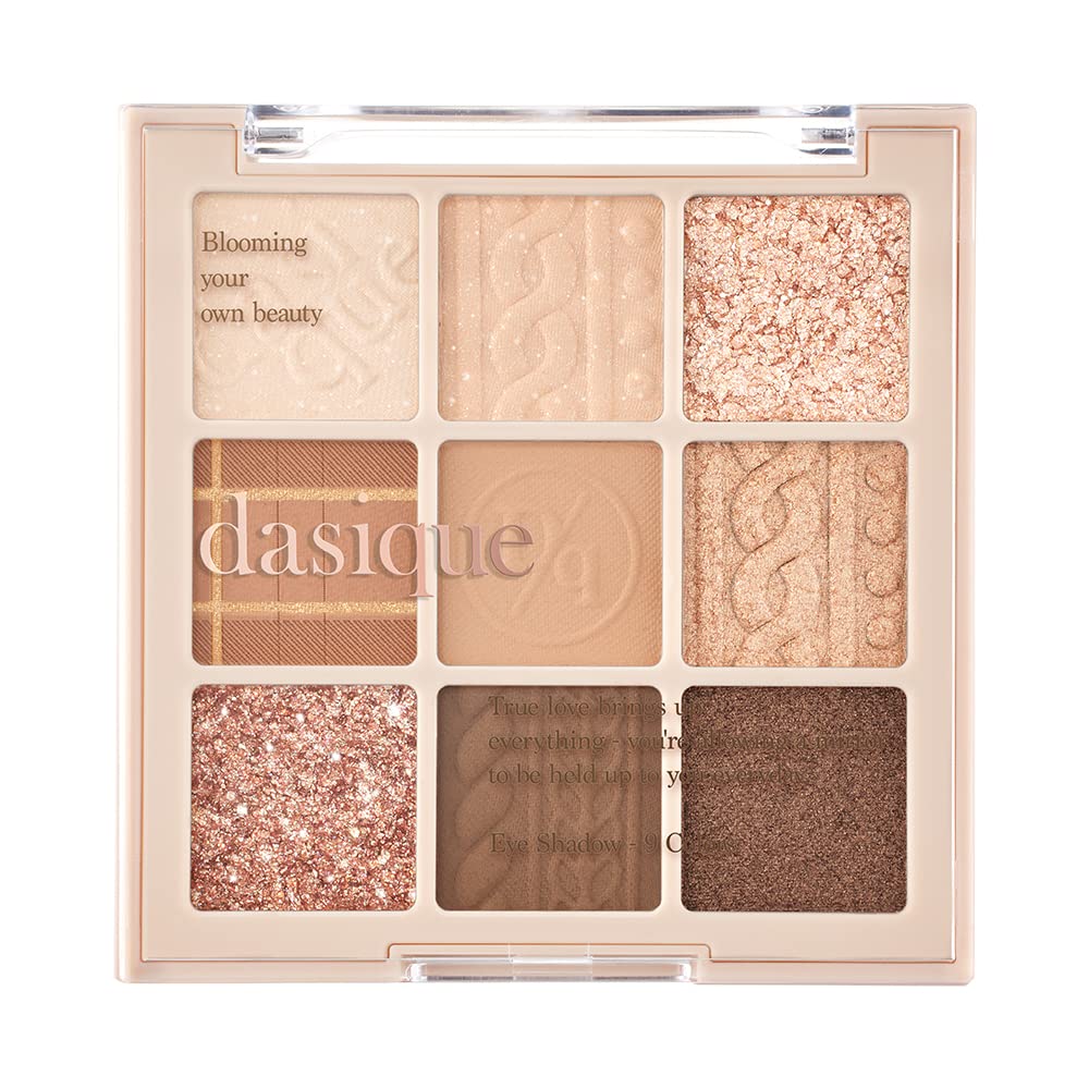 dasique Beige Knit Eyeshadow Palette for a Natural Look