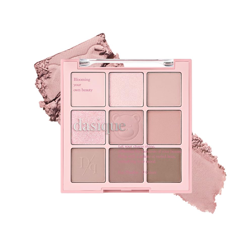 dasique Mauve Bear 9 Color Eyeshadow Palette for Stunning Looks
