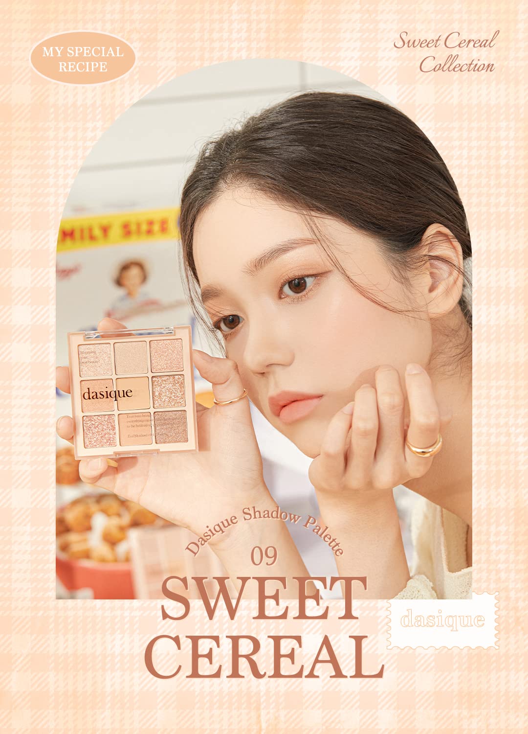 dasique Sweet Cereal Eyeshadow Palette for Vibrant Looks