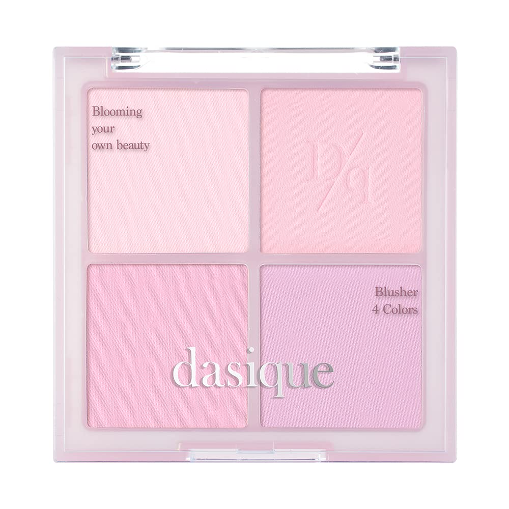 dasique Blending Mood Cheek Palette 4 Colors for Warm and Cool Tones