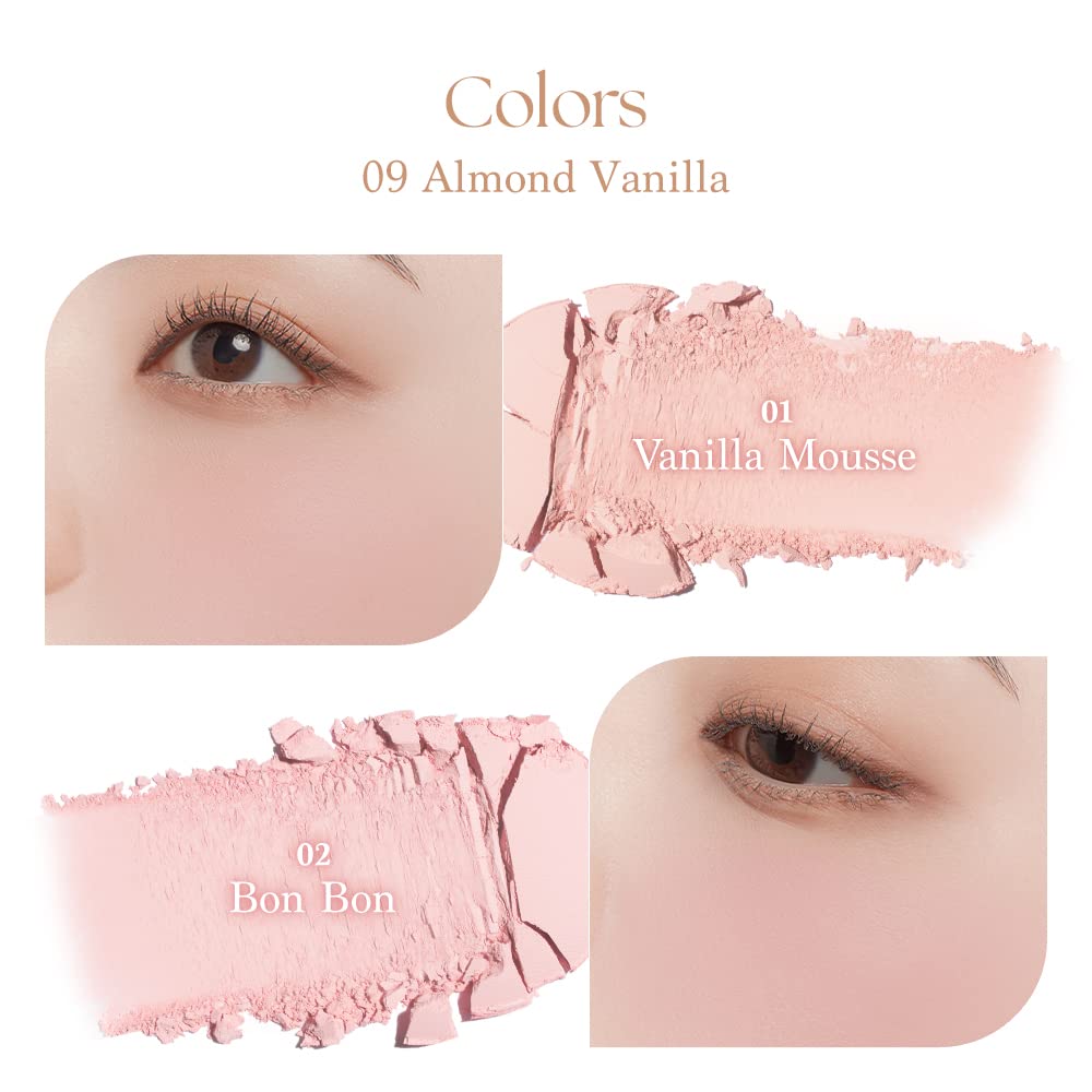 dasique Blending Mood Cheek Palette with 4 Shades for All Skin Tones