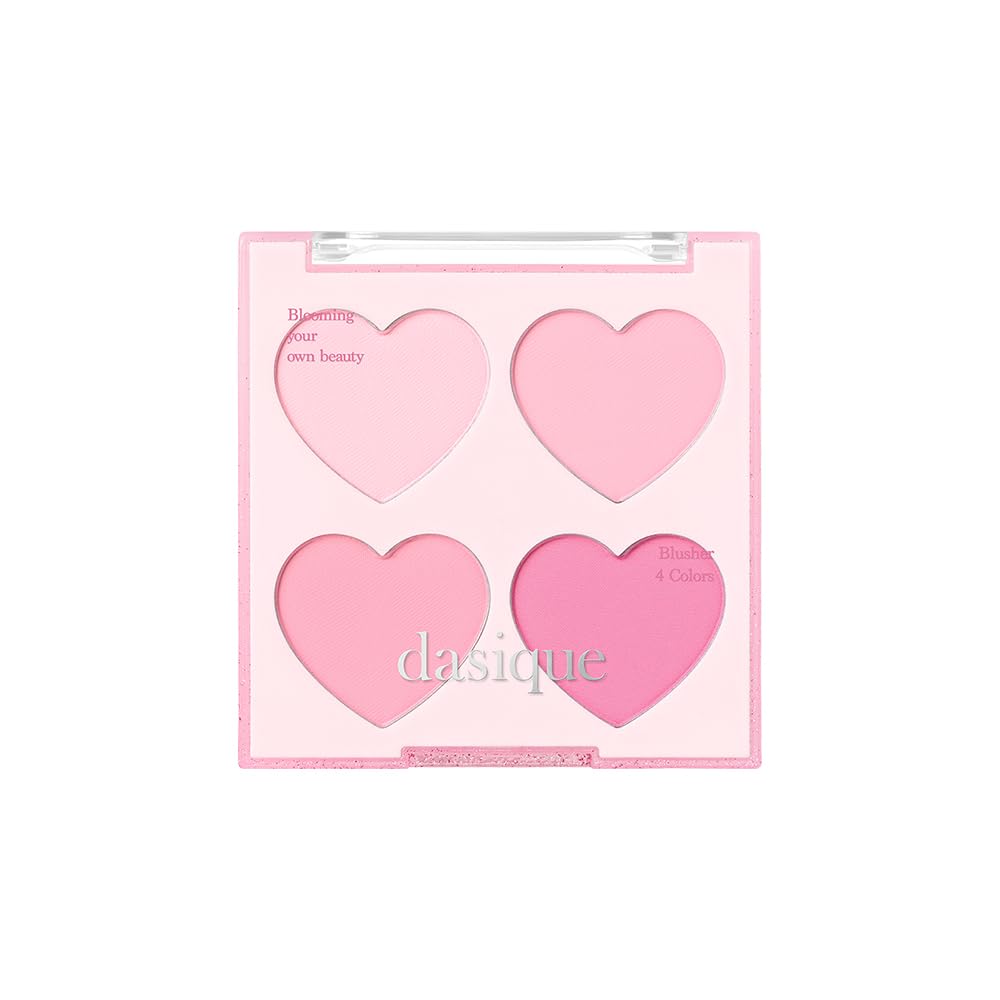 dasique Blending Mood Cheek Palette 4 Color Cheek Blusher