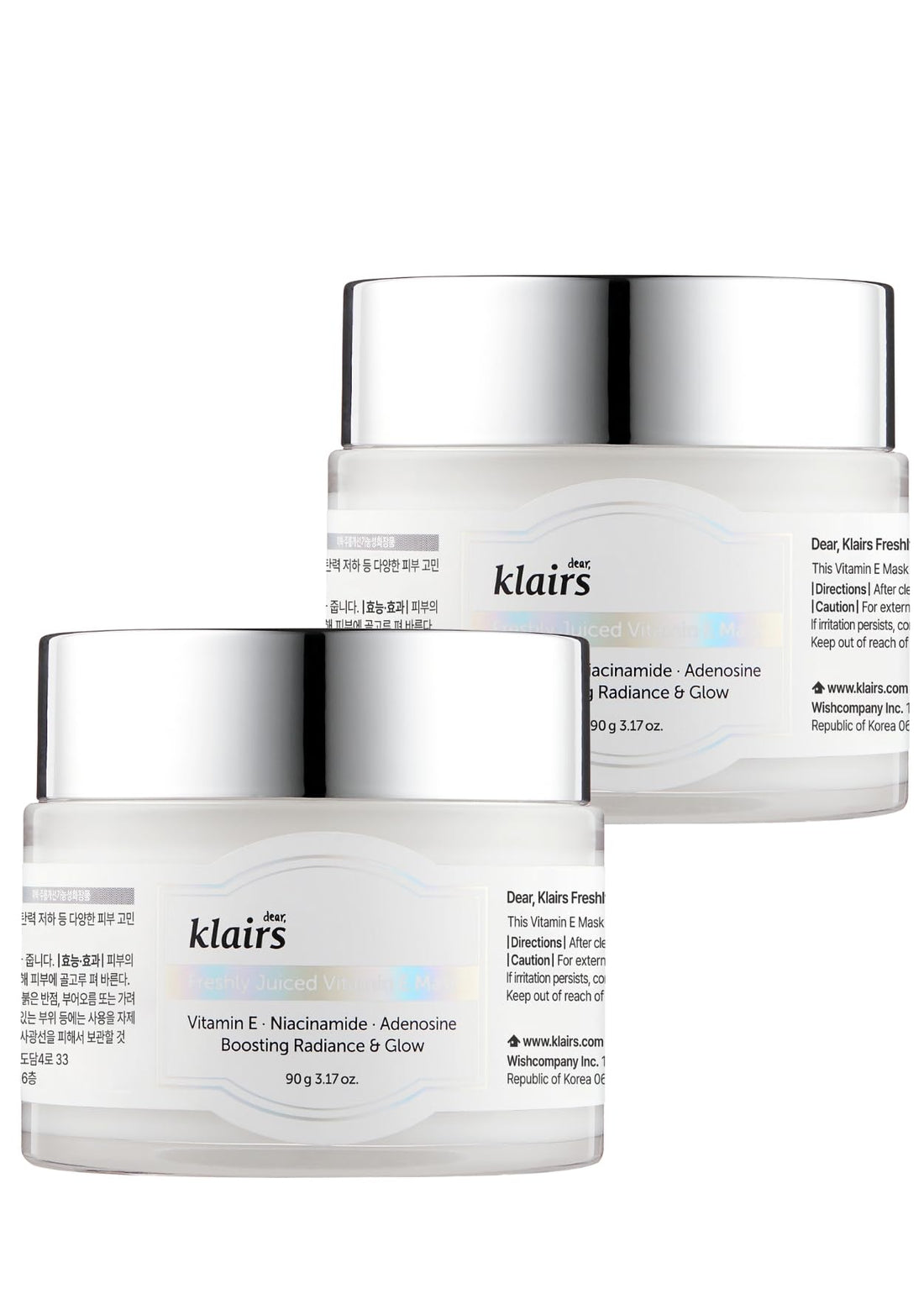 DearKlairs Vitamin E Moisture Cream 90g - Hydrating Sleeping Mask