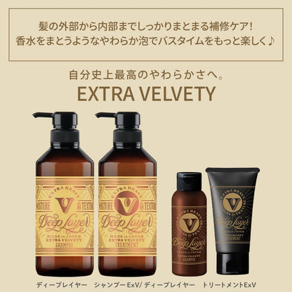 Deep Layer ExV Shampoo and Treatment Set 500mL and 470g