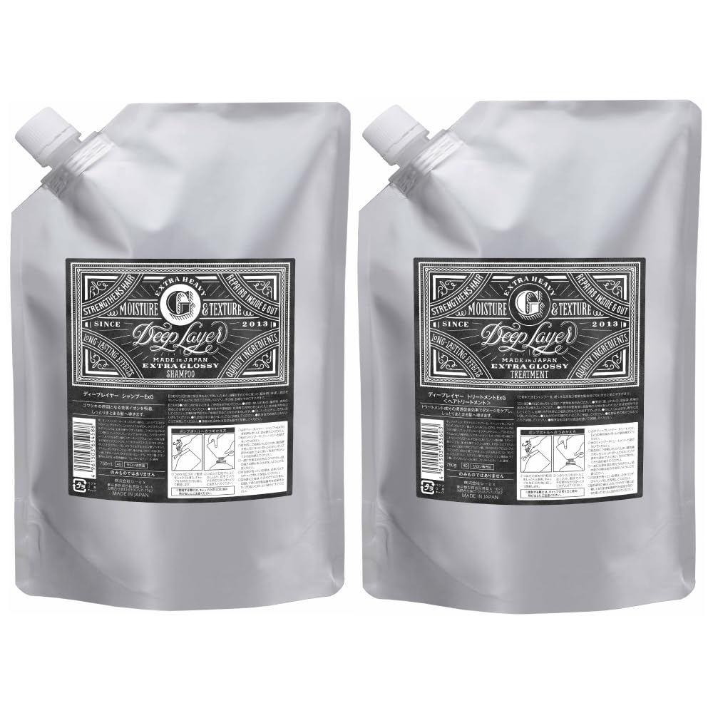Deep Layer Shampoo et Traitement Récupération 750ml