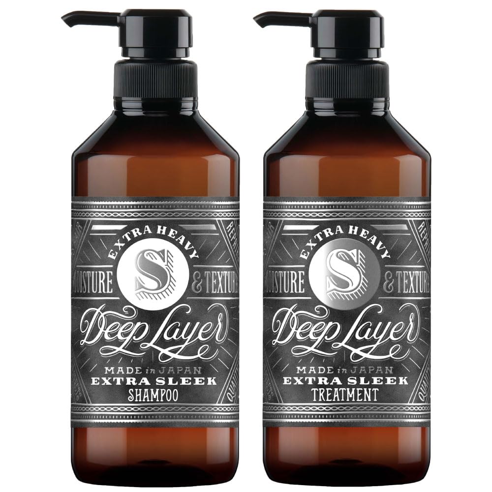 Deep Layer ExS Shampoo and Treatment Set 500mL and 470g for Damage Care