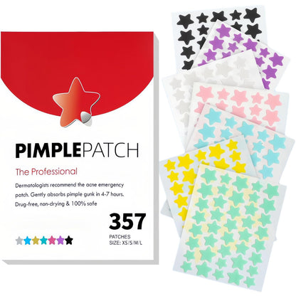 Deiboun Star-Shaped Pimple Patch 357pcs for Spot Care