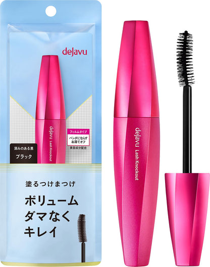 dejavu Dejavue Buildable Eyelashes Volume Type Lash Knockout Extra Volume 1 Black Mascara Film Type