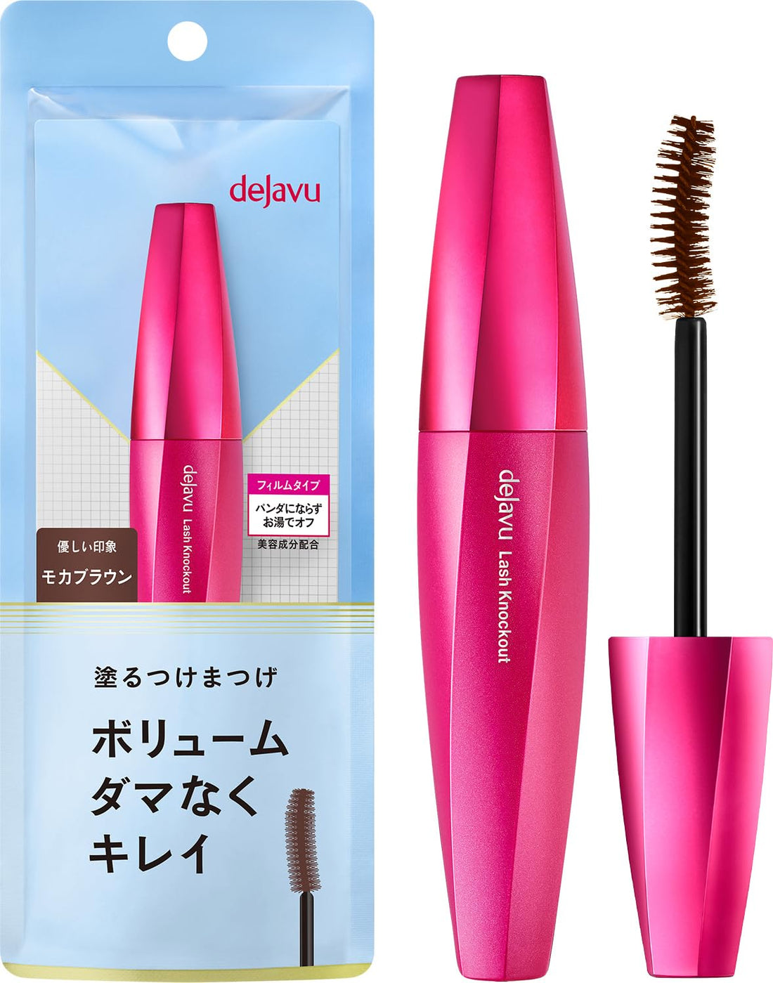 dejavu Liquid Eyelash Extensions Volume Type Mascara 2 Mocha Brown