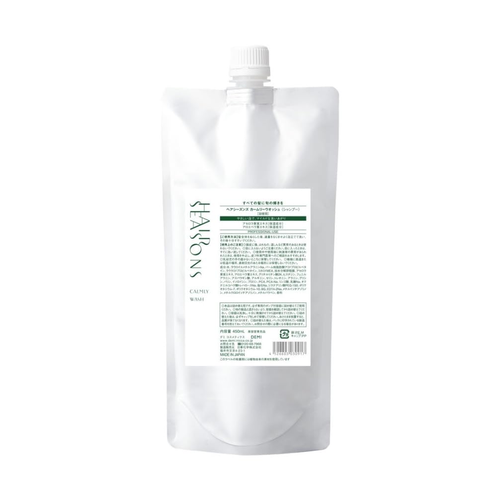 Demi Hair Seasons Shampoo Calmly Wash 450ml Refill