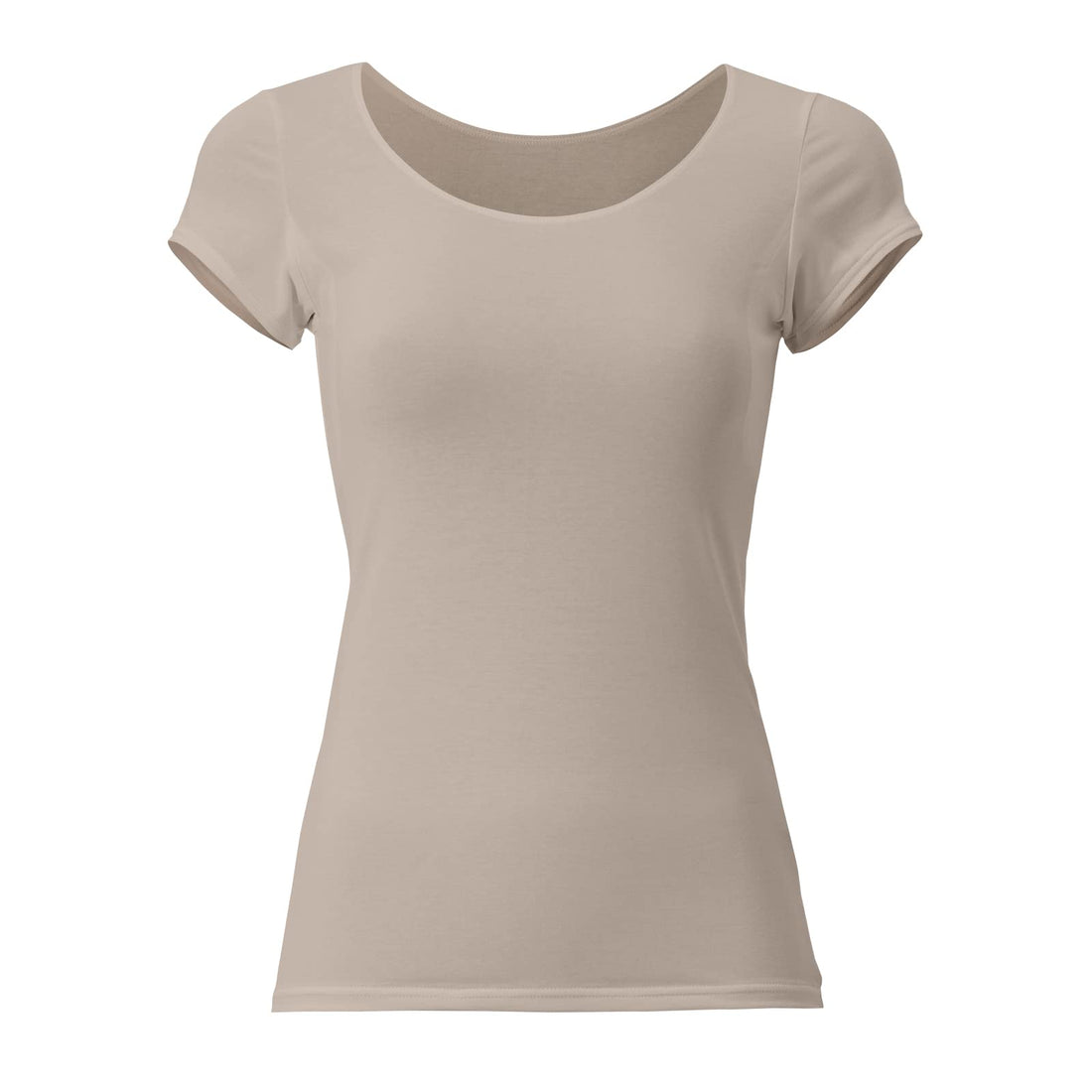 DEOEST Odor-Resistant French Sleeve with Sweat Pads Size M Beige