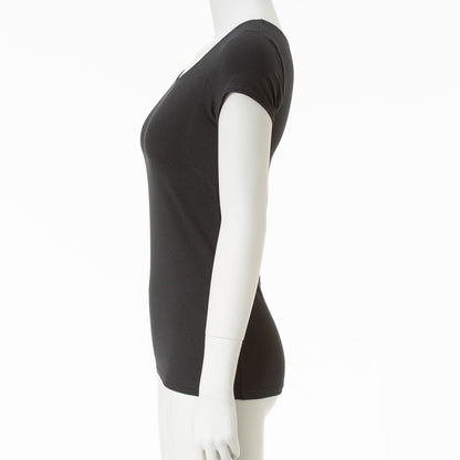 DEOEST Deodorizing French Sleeve with Sweat Pads Size M Black