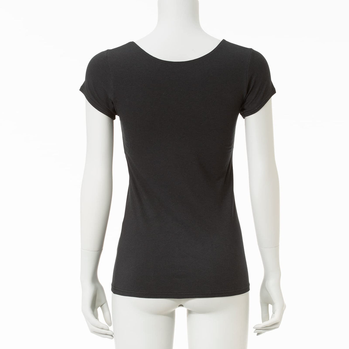 DEOEST Deodorizing French Sleeve with Sweat Pads Size M Black