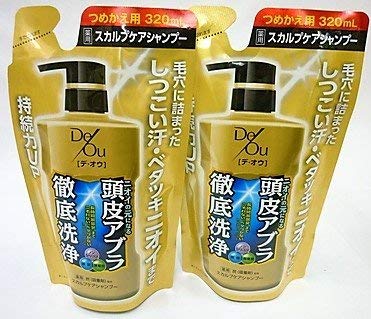 DEOU Scalp Care Shampoo Refill Pack 320ml x 2