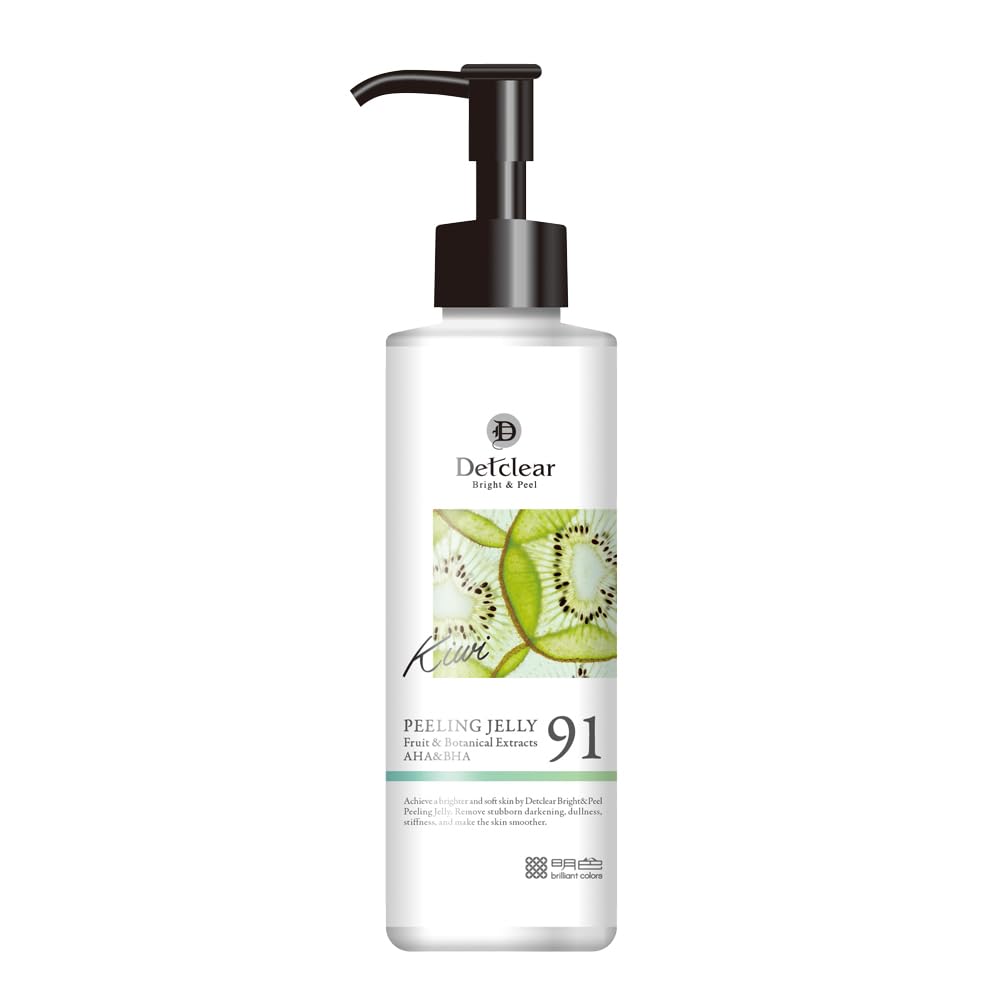 DET Clear Bright &amp; Peel Peeling Jelly Kiwi Scent <91 Design> 180ml Made in Japan