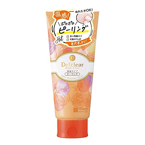 DET CLEAR Peeling Jelly 180g for Smooth Skin with Natural Orange Fragrance