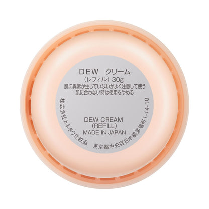 DEW Crème Hydratante Refill 30g - Soin de la Peau Japonaise