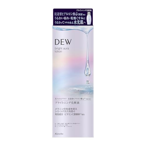 DEW Bright Aura Lotion 170mL Japanese Skincare for Radiant Skin
