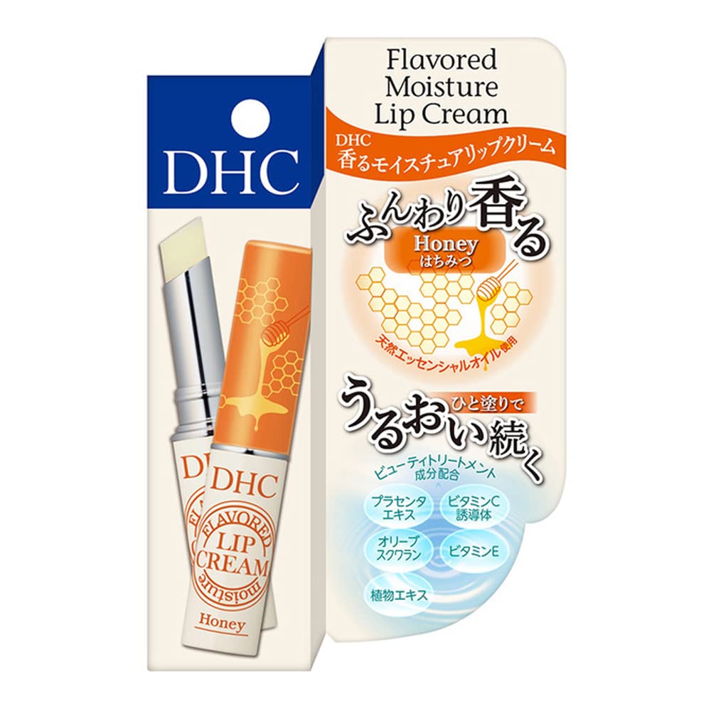 DHC Fragrant Moisture Lip Cream Honey 1.5g for Hydrated Lips