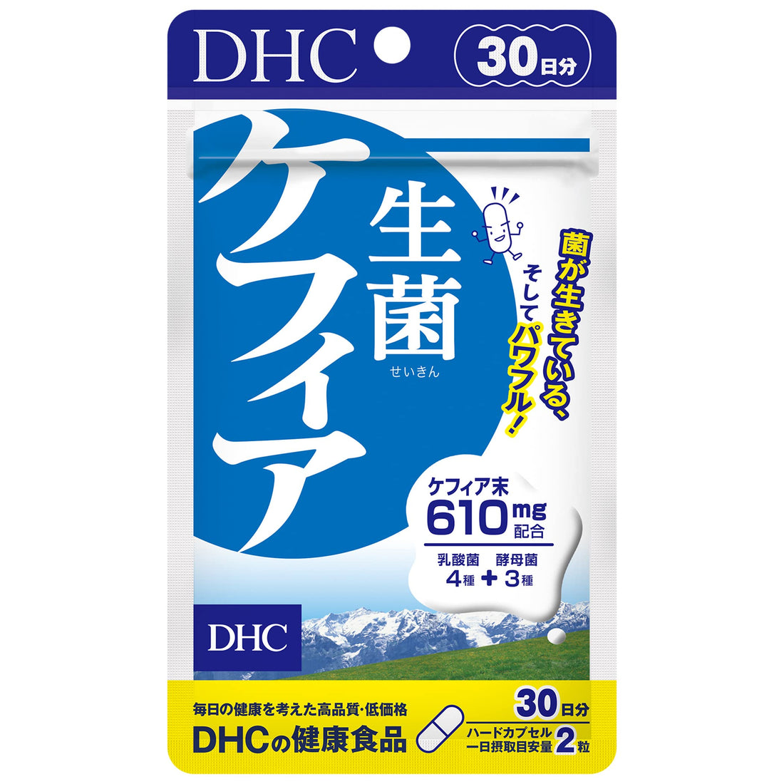 DHC Kéfir de bactéries vivantes 30 jours (60 capsules)