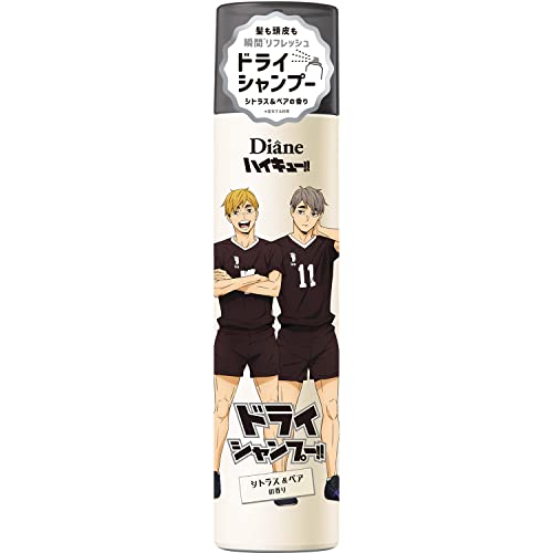 Diane Dry Shampoo Citrus &amp; Pear Fragrance 95g for Refreshing Hair