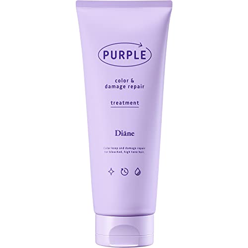 Diane Color Treatment Purple [Suppresses Yellowing &amp; Color Charge &amp; Damage Repair] Cool Tones 150g