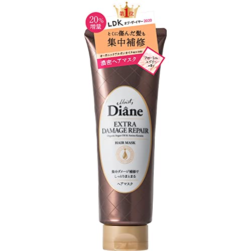 Diane Hair Mask [Damage Repair] Floral &amp; Berry Scent Perfect Beauty Extra Damage Repair 180g [Especially Intensive Repair for Damaged Hair]