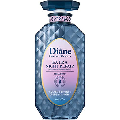 Diane Shampoo [Night Deep Repair] Midnight Berry Scent Perfect Beauty Extra Night Repair 450ml