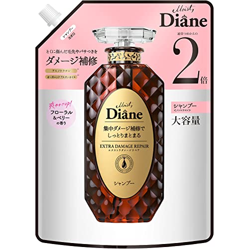 Diane [Large Capacity] Shampoo [Damage Repair] Floral &amp; Berry Scent Perfect Beauty Extra Damage Repair Refill 660ml