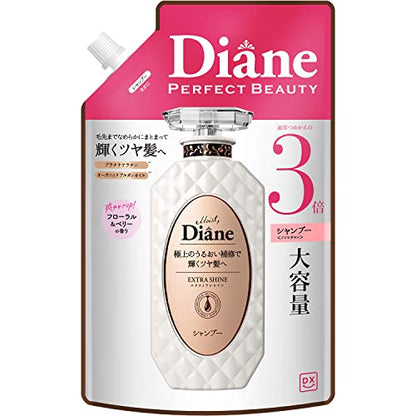 [Amazon.co.jp Exclusive] [Large Capacity] Shampoo [Shiny Hair] Floral &amp; Berry Scent Diane DX Extra Shine Refill 1000ml