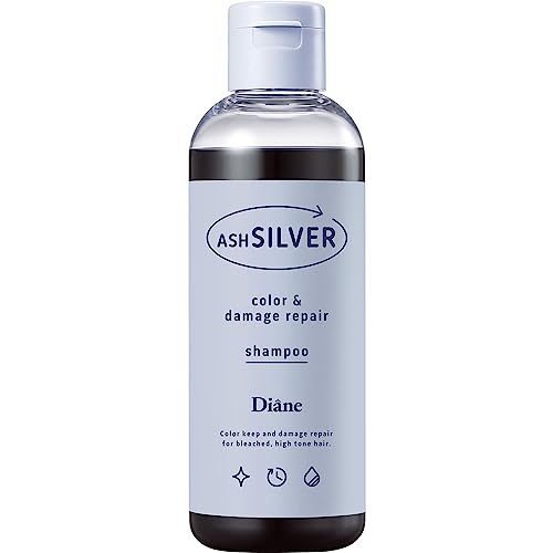 Diane Color Shampoo Ash Silver [Yellowing Control, Color Charge &amp; Damage Repair] Ash Silver 200ml